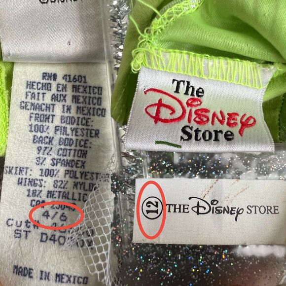 Vintage Tinkerbell Costume - Picture 7 of 12